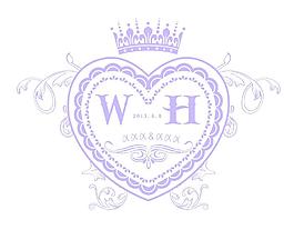 婚禮logo圖片