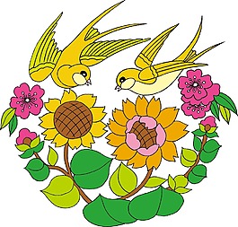 豐收圖案