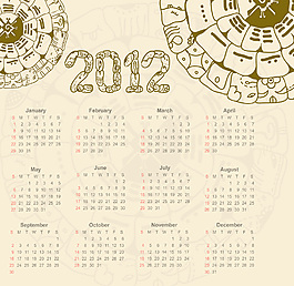 2012年度01矢量插畫