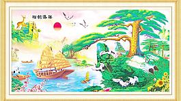 油畫(huà)風(fēng)景圖片