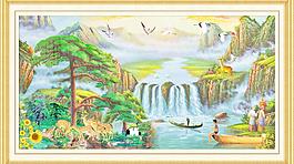 油畫風(fēng)景圖片