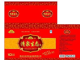 清泉生態米包裝圖片