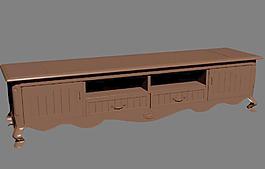 電視柜模型圖片