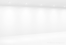 畫(huà)廊展示背景09矢量