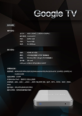 GoogleTV海報(bào)