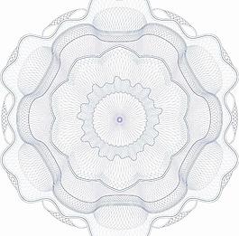 文憑證書防偽花紋設計圖片