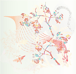 插畫矢量樹
