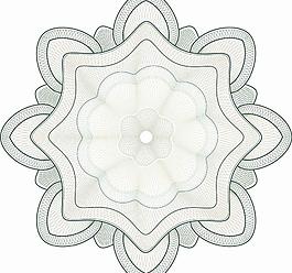 文憑證書防偽花紋設(shè)計(jì)圖片