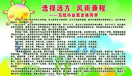 中学展板图片