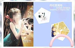 婚紗攝影模板圖片