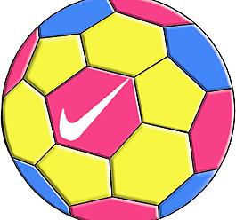 彩色足球圖片