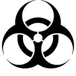 生物危害標志剪貼畫
