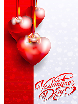 花式valentine39s節賀卡03矢量