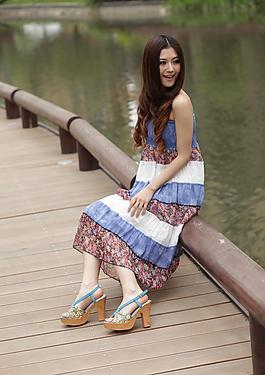 模特 美女 波西米亚图片