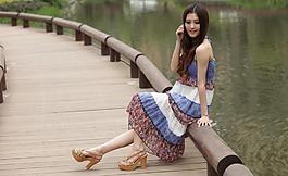 模特 美女 波西米亚图片