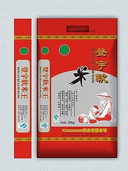 大米包裝登宇軟米圖片