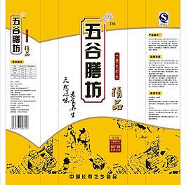 米茶食品包装设计图片