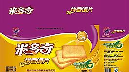 米多奇烤香饃片香辣雞肉味圖片