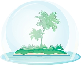 以椰子樹島