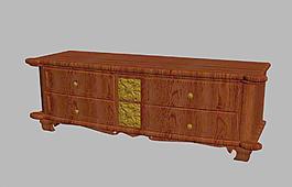 電視柜模型圖片