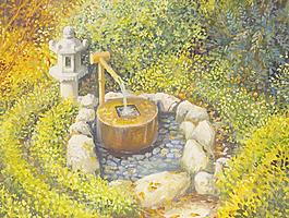 油畫風(fēng)景圖片