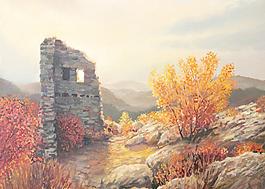 油畫風(fēng)景圖片