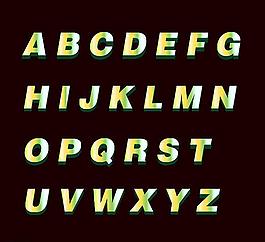金屬字母圖片