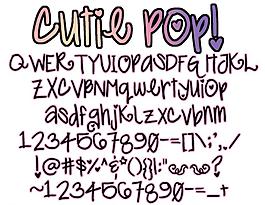 最新字體圖片