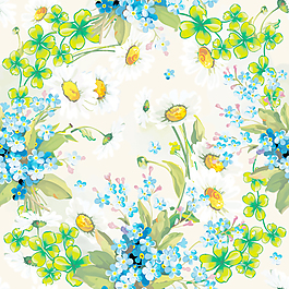 花04矢量背景