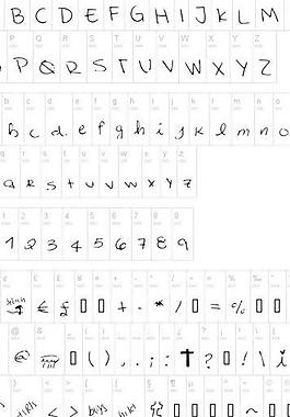 最新字體圖片