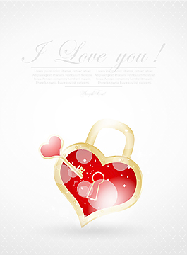 valentine39s節賀卡01矢量