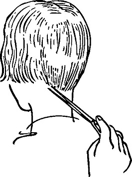 女理發(fā)剪