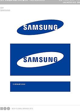 三星LOGO標志矢量圖  AI
