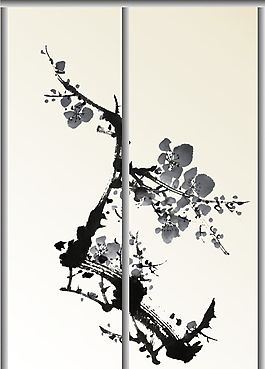 書法國畫移門