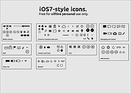 IOS矢量圖標
