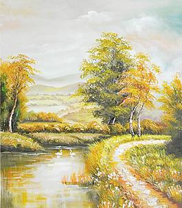 風(fēng)景裝飾畫圖片