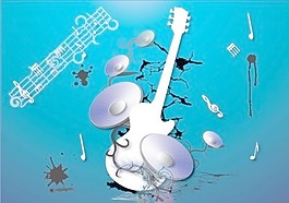 E矢量吉他音樂
