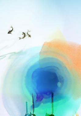 水墨 地产图片