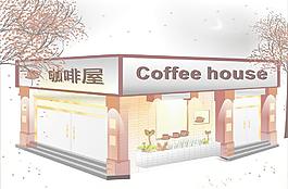 咖啡屋設計圖片