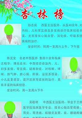 杏林榜图片