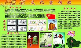 廉政文化宣传栏图片