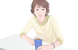 女人喝咖啡3ai图片