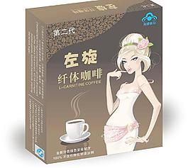 纤体咖啡 减肥 (注平面图)图片