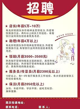 招聘海報(bào)圖片