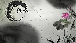 水墨廣告圖片