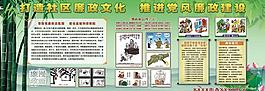 廉政宣传展板图片