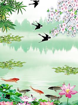 池塘圖片