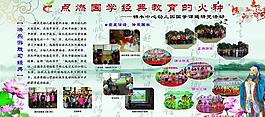 學(xué)校展板圖片