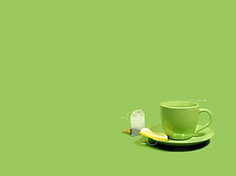 茶杯ppt模板