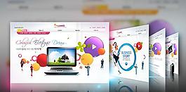 時(shí)尚韓國商務(wù)網(wǎng)站PSD源文件